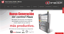 Desktop Screenshot of haas.com.mx